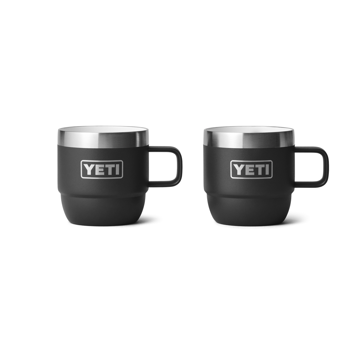 2 tasses YETI Rambler 177 ml noires