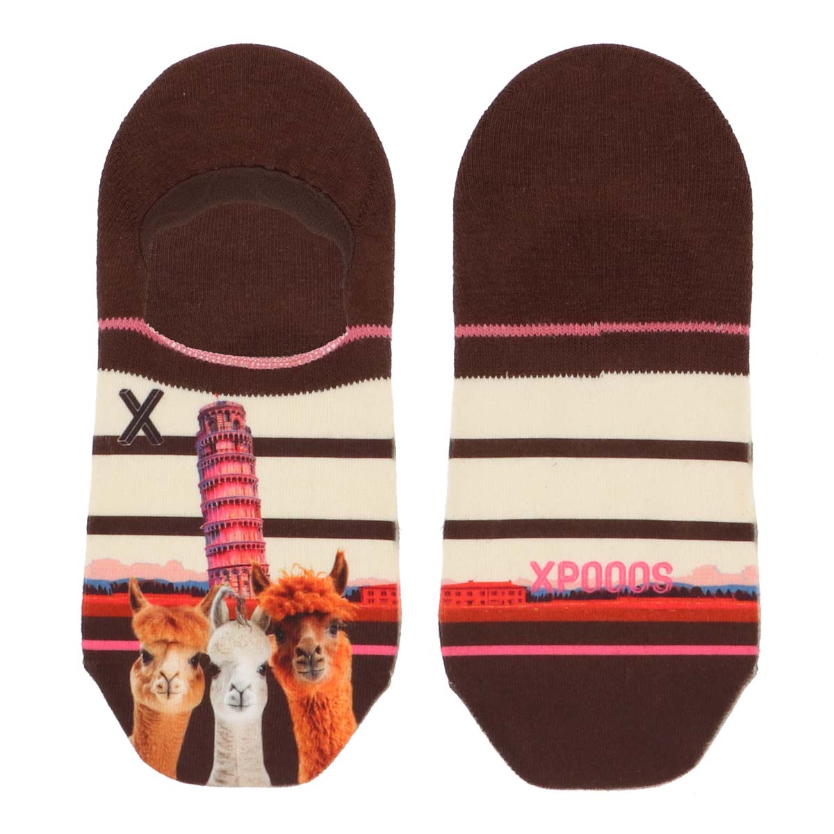 Socquettes invisibles Pisa femme - Xpooos