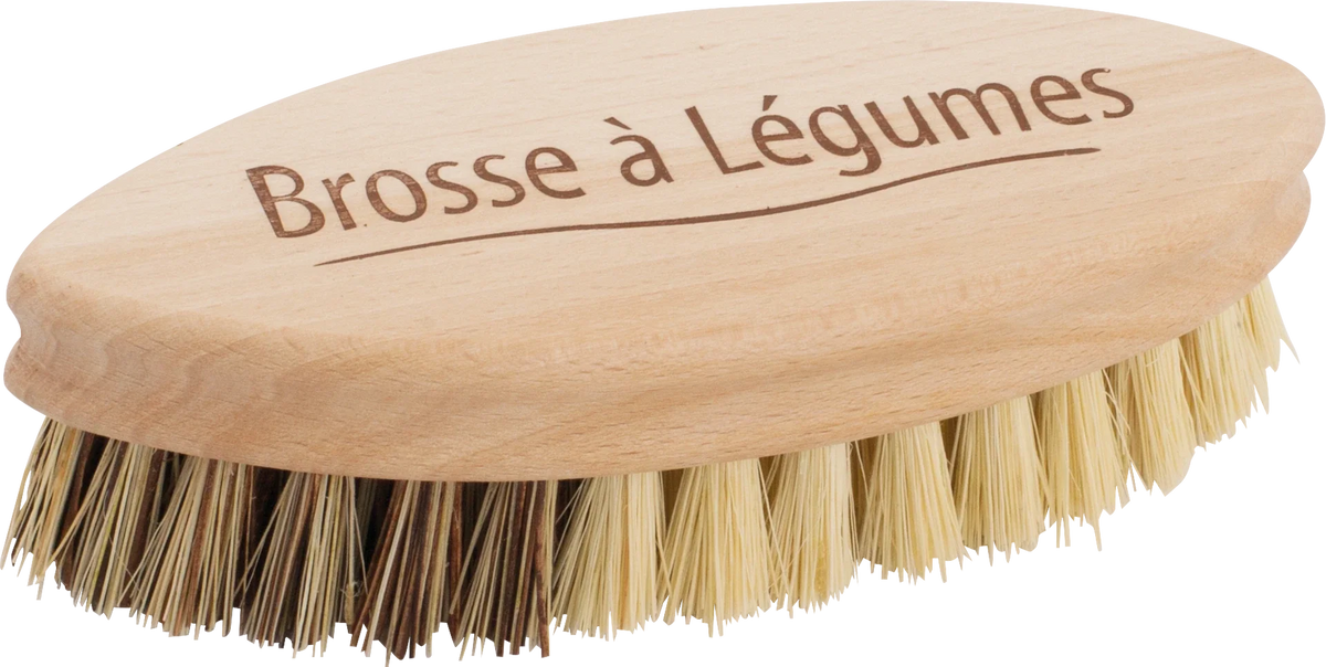 Brosse à légumes en hêtre 13,5 cm : Redecker