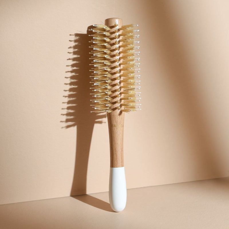 Brosse ronde Bachca, manche en hêtre