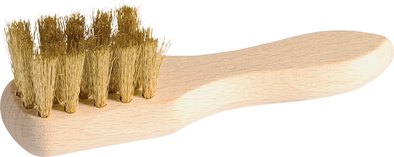 Brosse à daim Redecker en laiton 12 cm