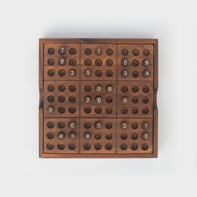 Sudoku en bois Iron & Glory