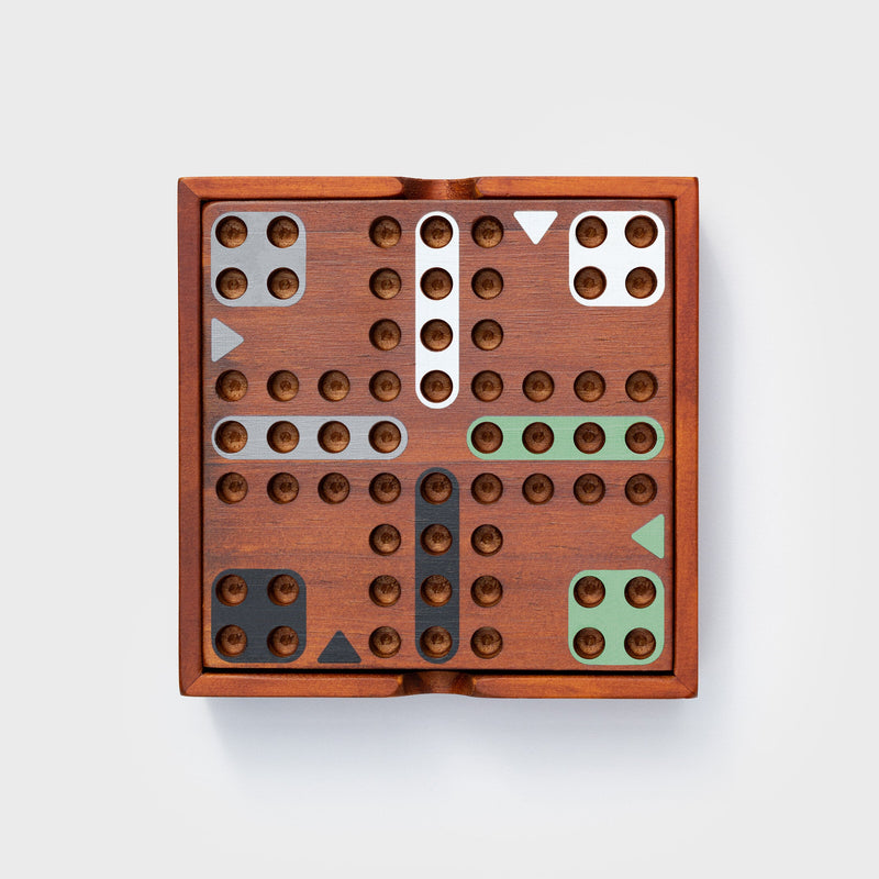 Jeu de Ludo en bois Iron & Glory
