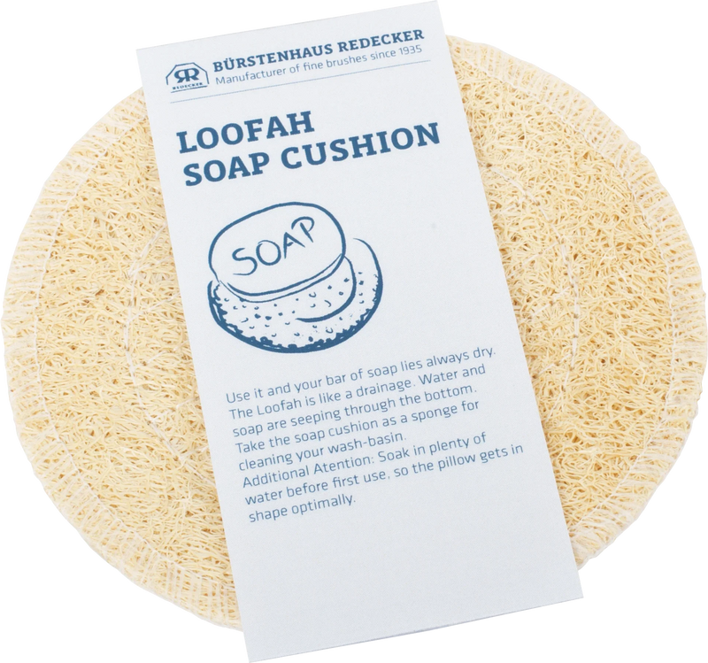 Coussin porte-savon luffa Redecker 693512