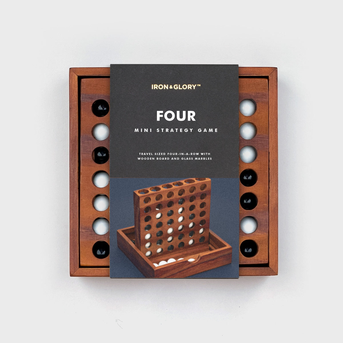 Four Iron & Glory - Jeu d’alignement en bois