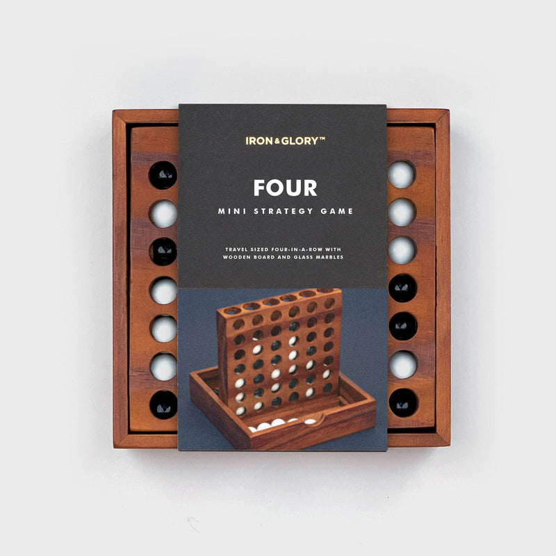 Four Iron & Glory - Jeu d’alignement en bois