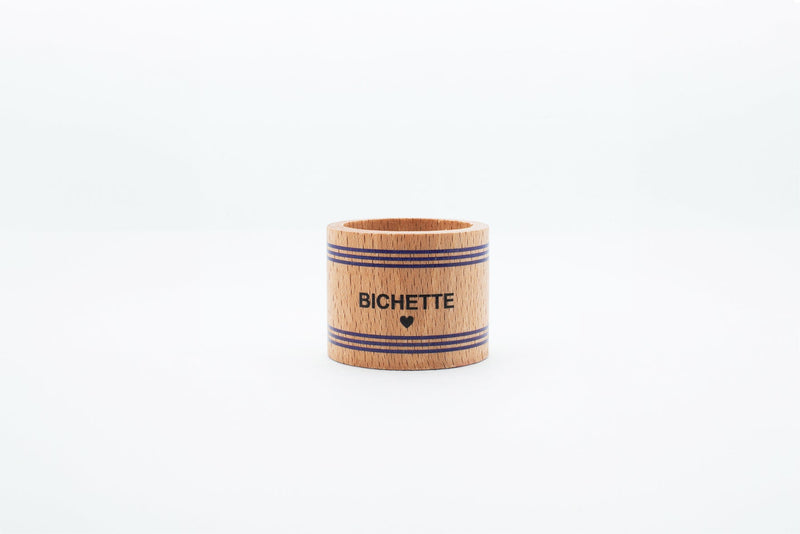 Rond de serviette Bichette, Pied de Poule