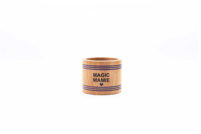 Rond de serviette Magic Mamie, Pied de Poule