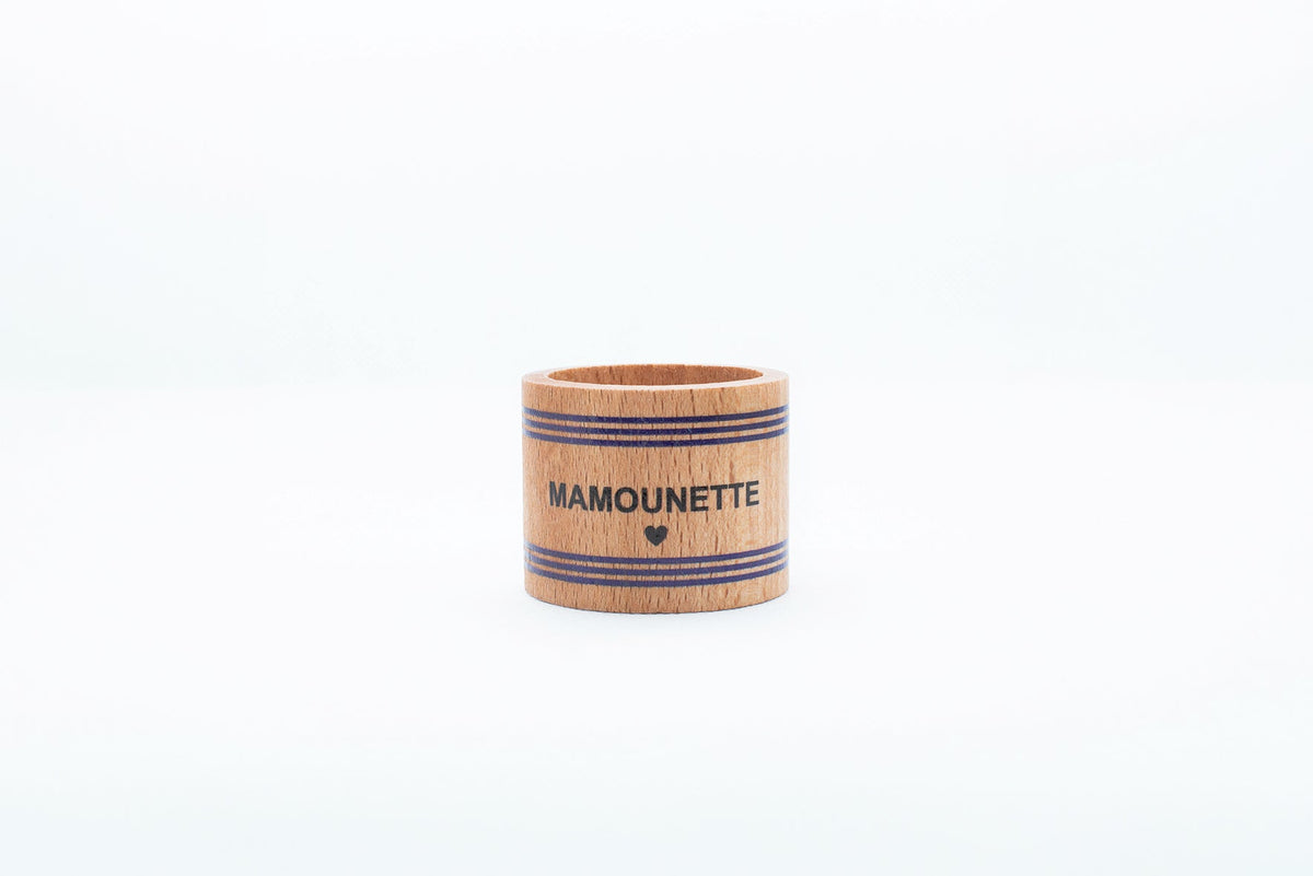 Rond de serviette Mamounette, Pied de Poule