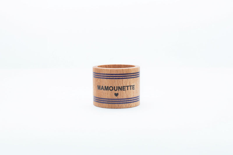 Rond de serviette Mamounette, Pied de Poule