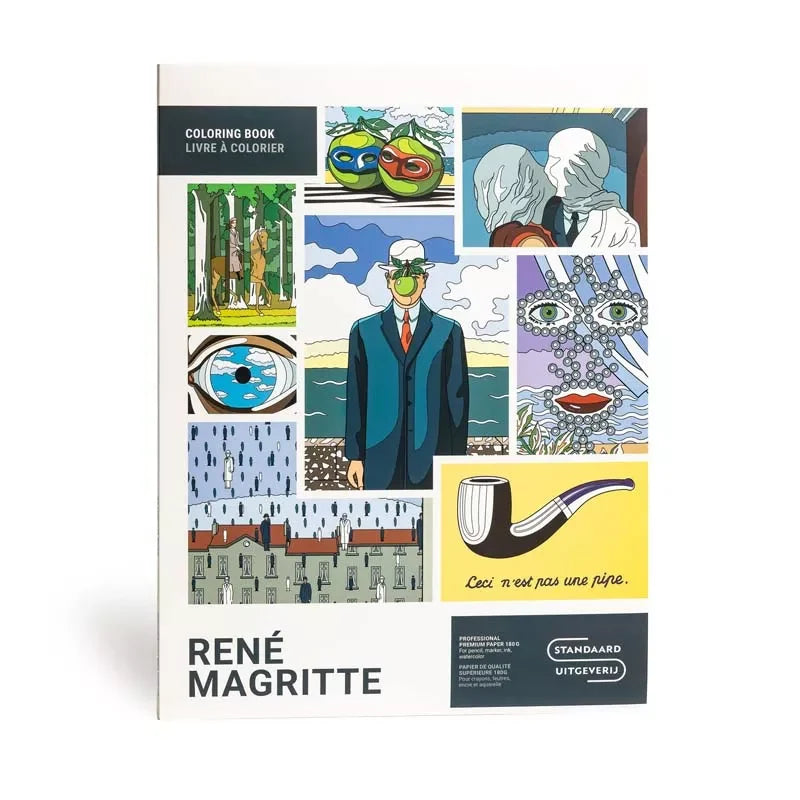 Livre de coloriage René Magritte