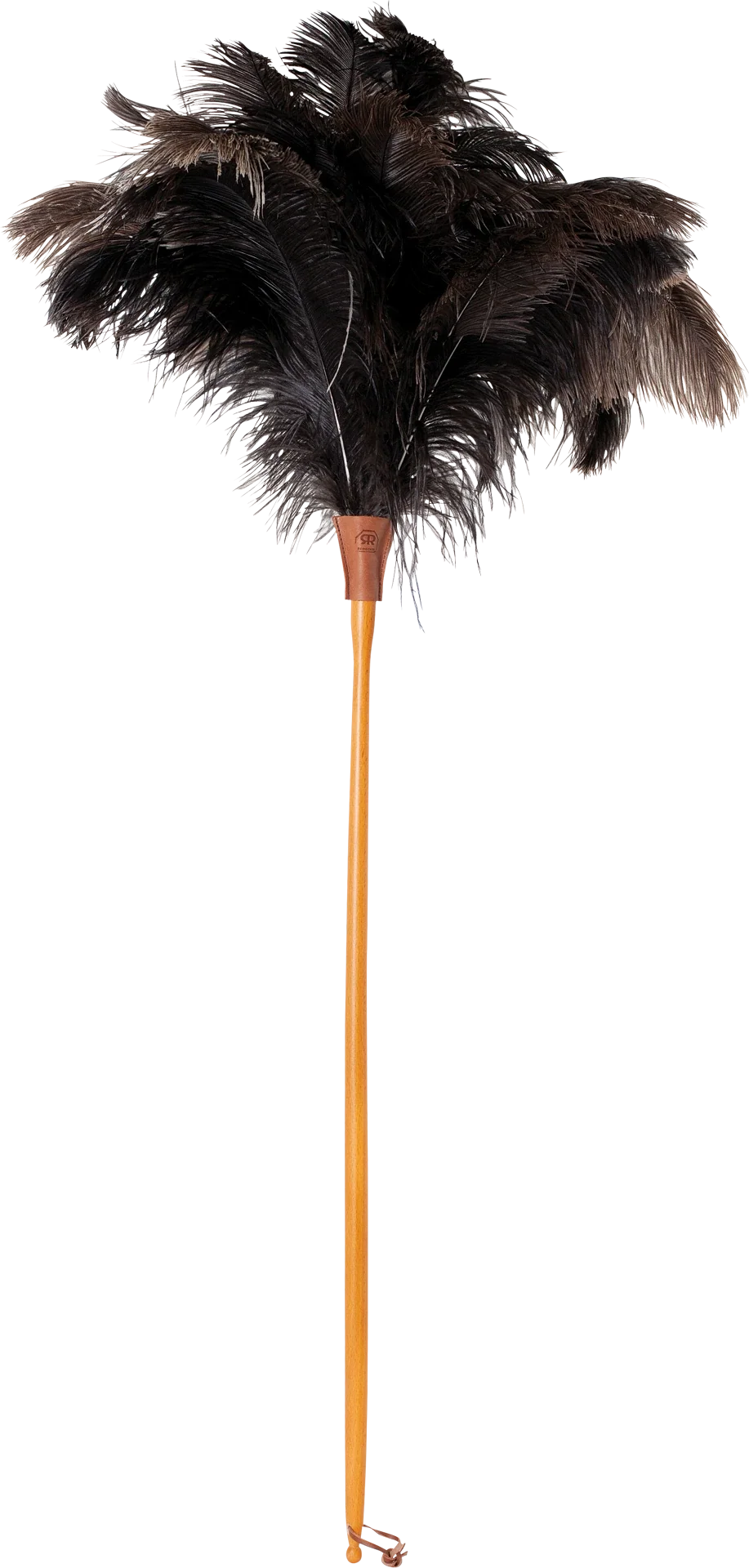 Grand plumeau Redecker en plumes d'autruche 110 cm