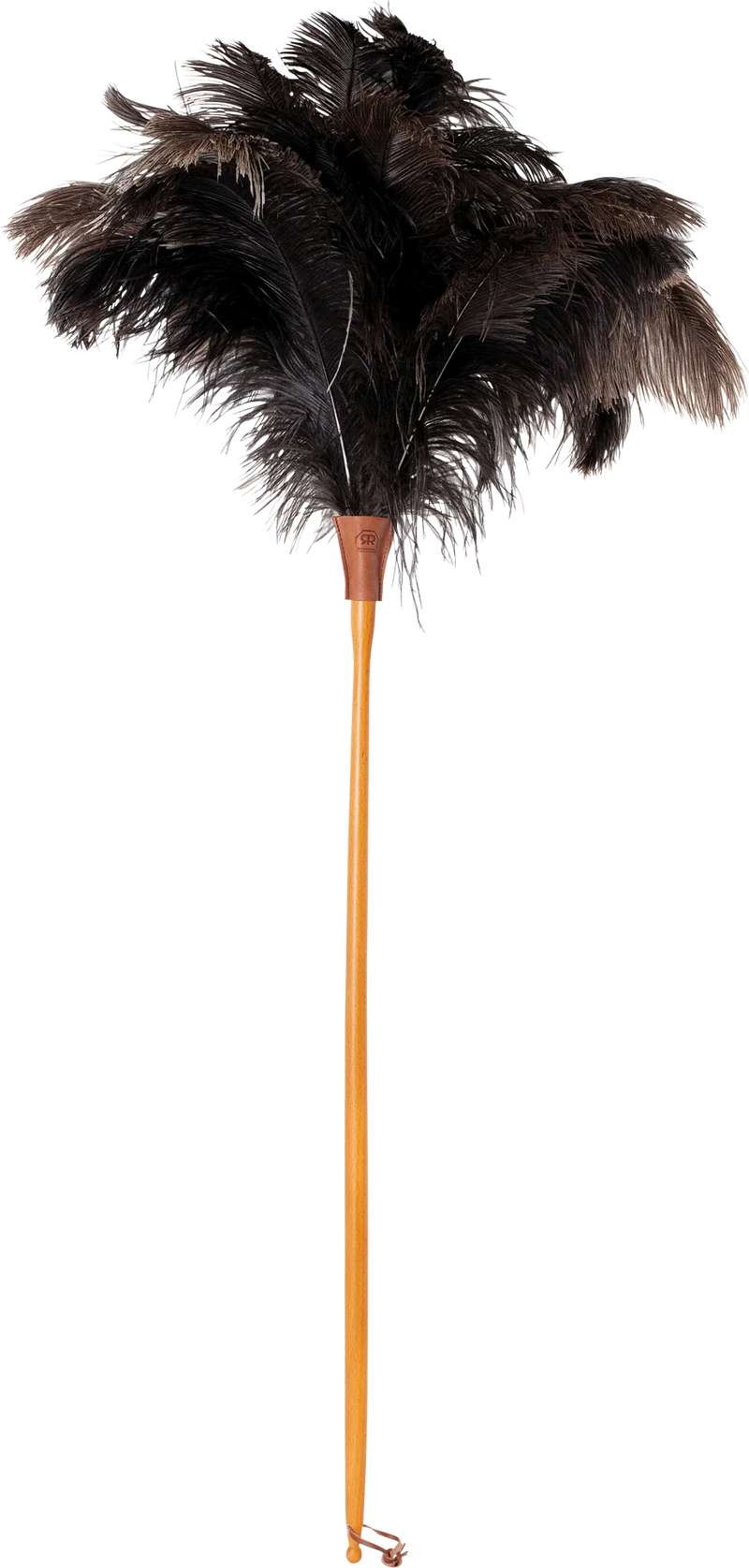 Grand plumeau Redecker en plumes d'autruche 110 cm