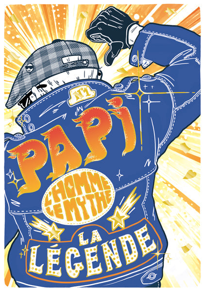 Carte double Papi, homme, mythe, légende - ACTE TRE