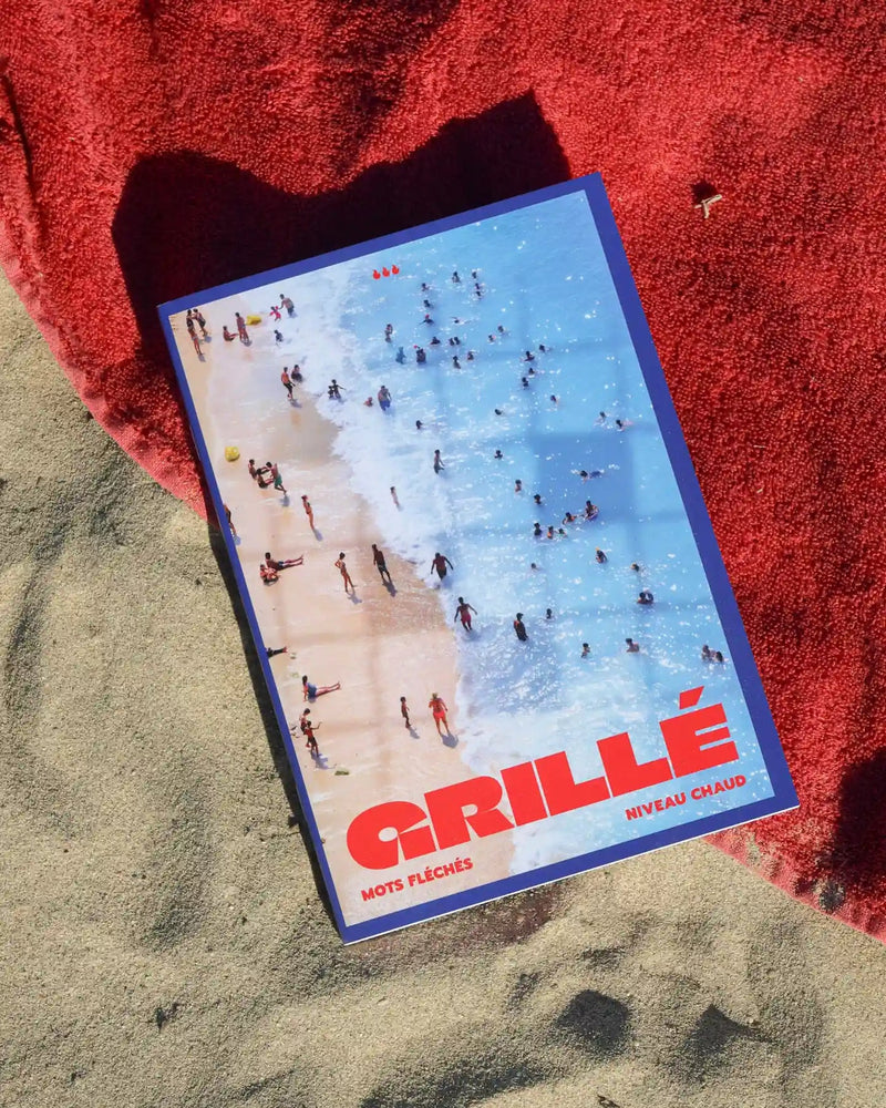 Mots fléchés Grillé Chaud, édition couverture plage