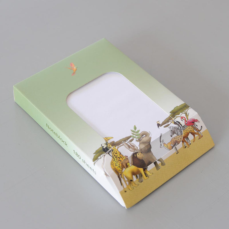 Bloc-notes animaux de la savane - ACTE TRE