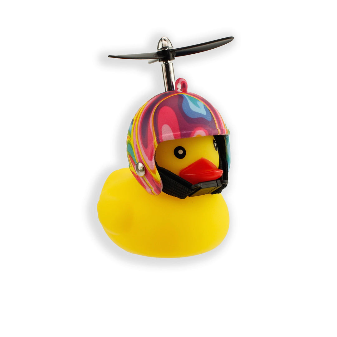 Canard de guidon Winkee Bike Duck Flower Power