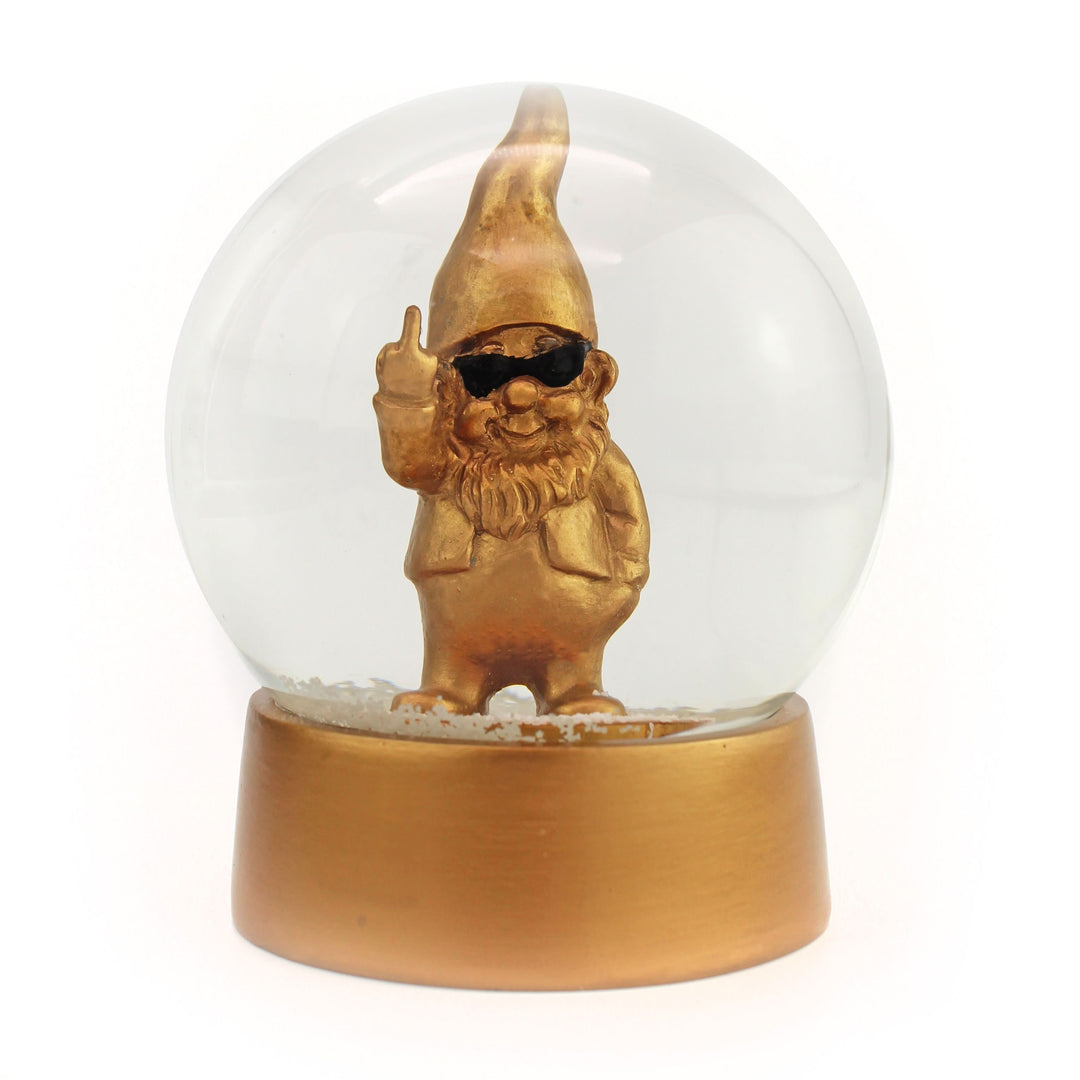 Boule à neige Winkee, nain doré irrévérencieux