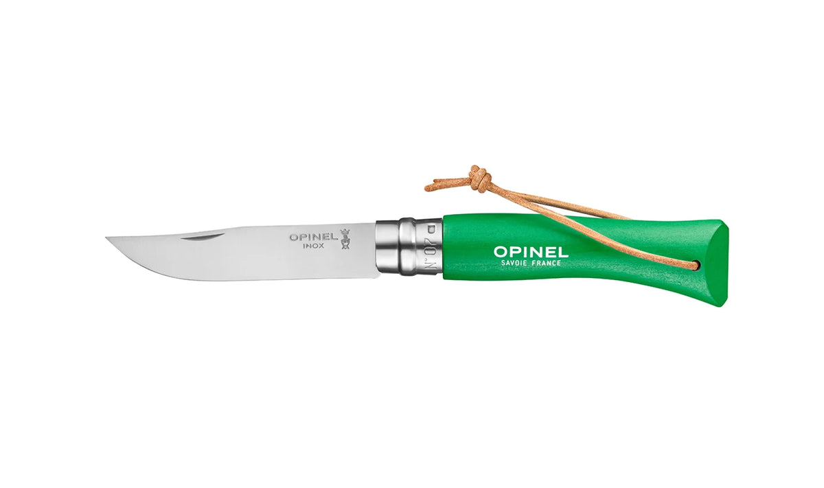 Couteau pliant Opinel N°07 Baroudeur vert prairie