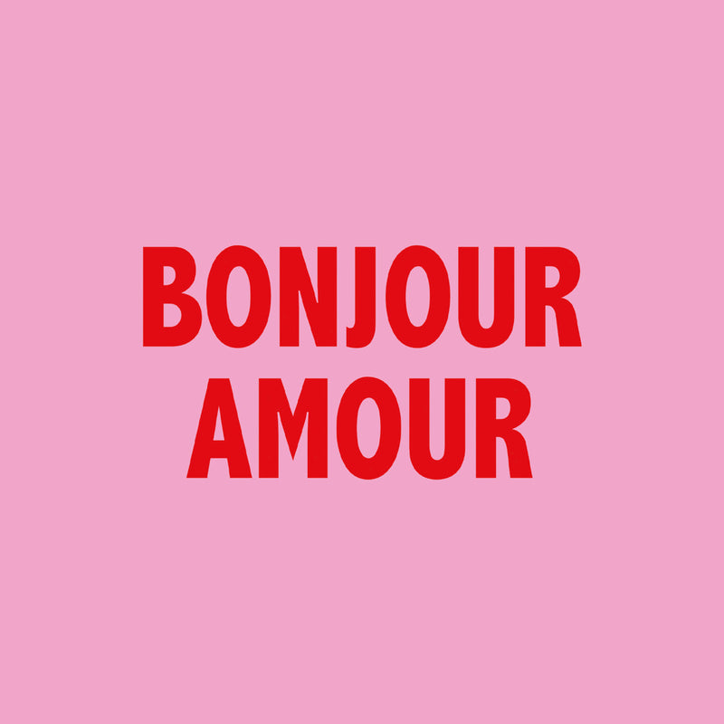 20 serviettes Bonjour Amour 25 cm - PPD