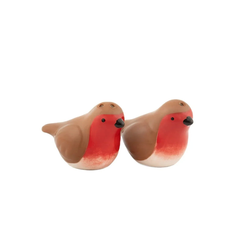 Salière et poivrière rouges-gorges - Sass & Belle
