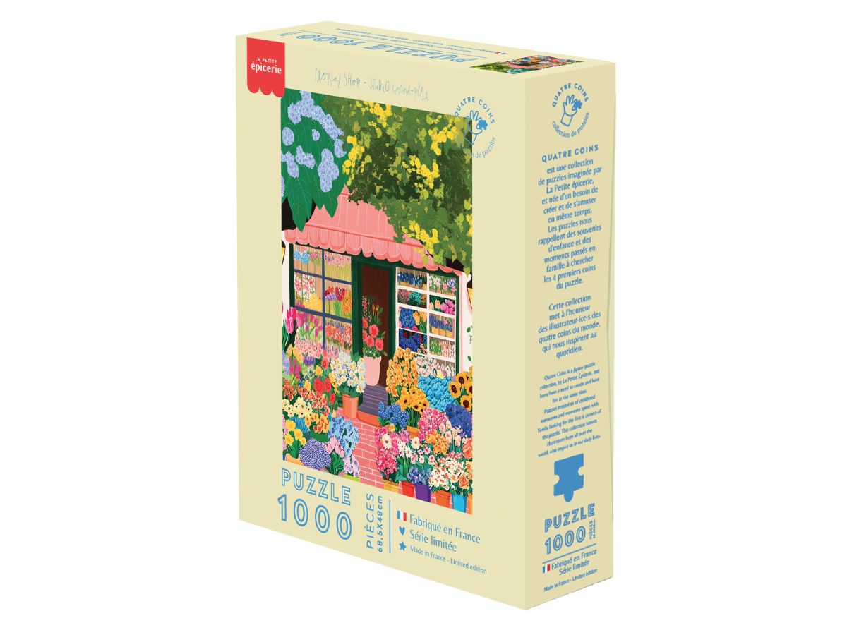 Puzzle 1000 pièces Floral Shop - Studio Grand-Père