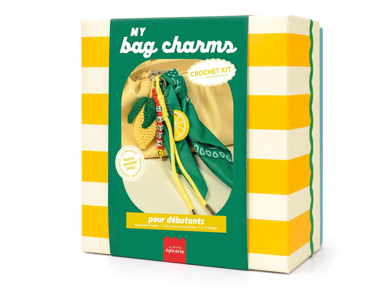 Kit crochet bag charms Dolce Vita - citron