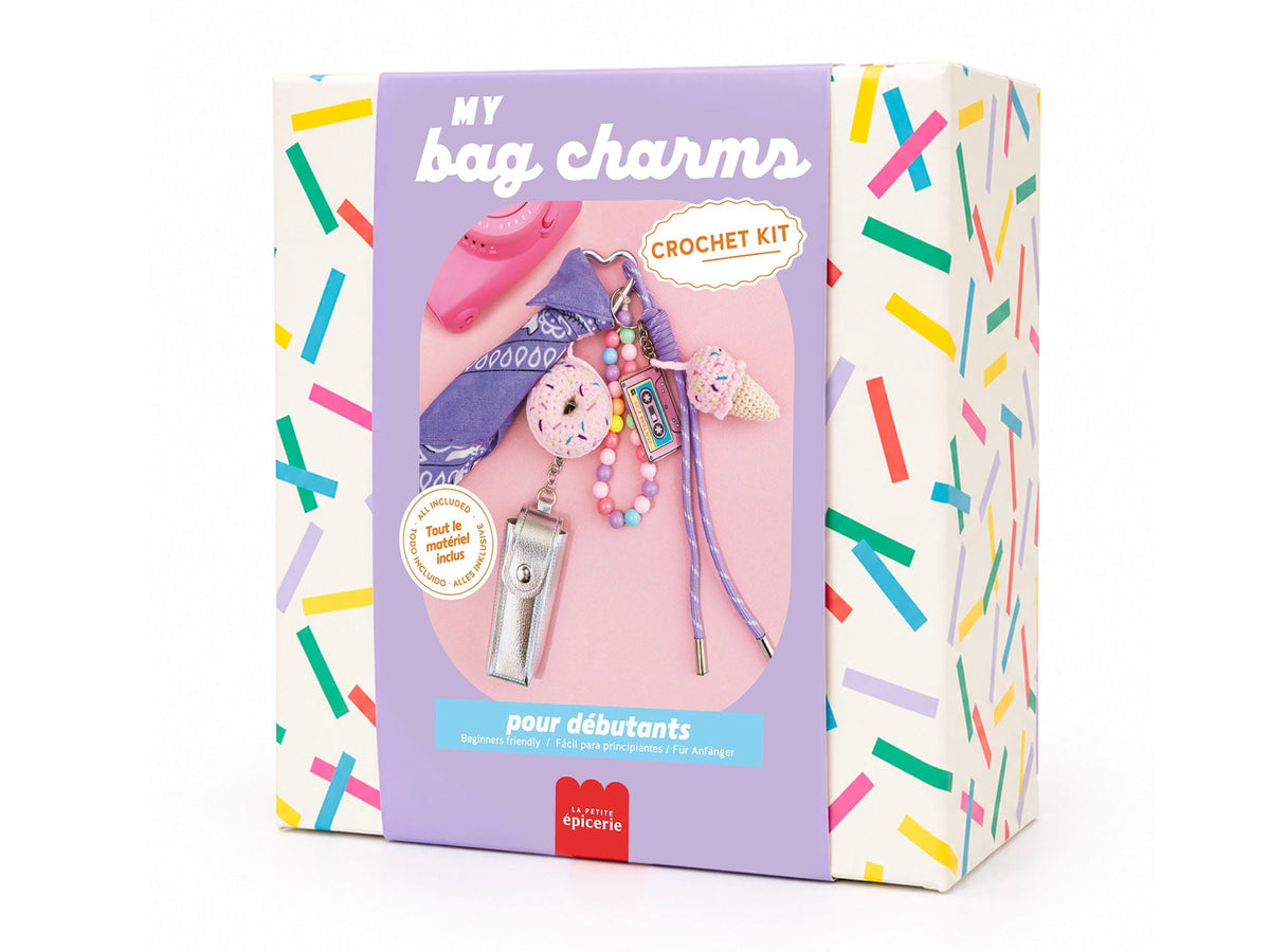 Kit crochet débutant Bag Charms Pop Mood
