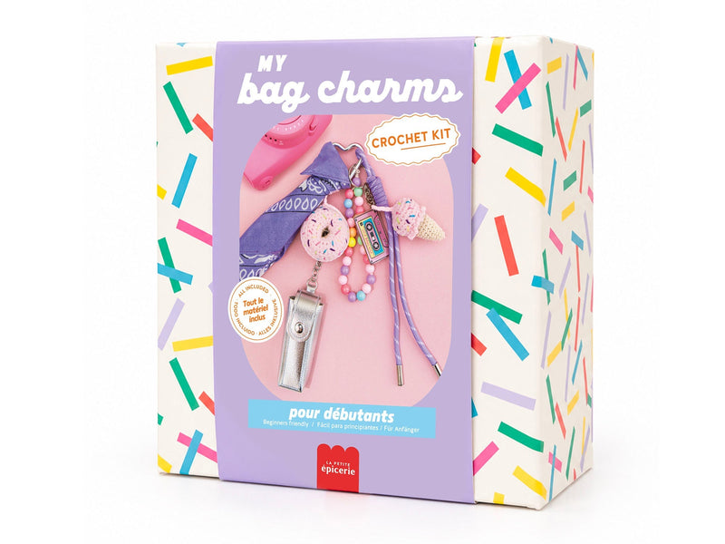 Kit crochet débutant Bag Charms Pop Mood