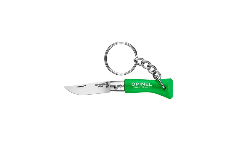 Couteau porte-clés Opinel N°02 vert prairie