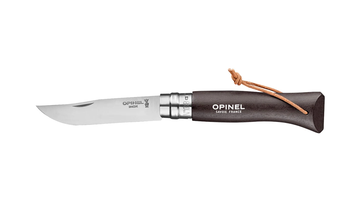 Couteau N°08 Baroudeur noir brun - Opinel