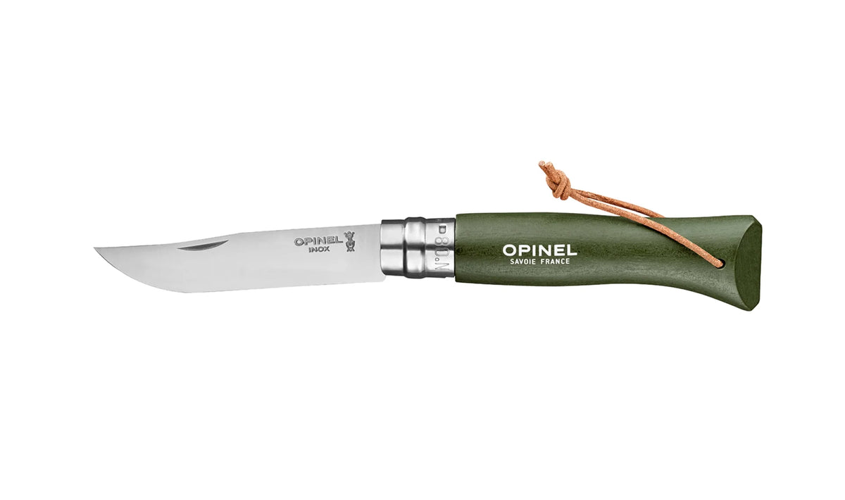 Couteau pliant Opinel N°08 Baroudeur kaki