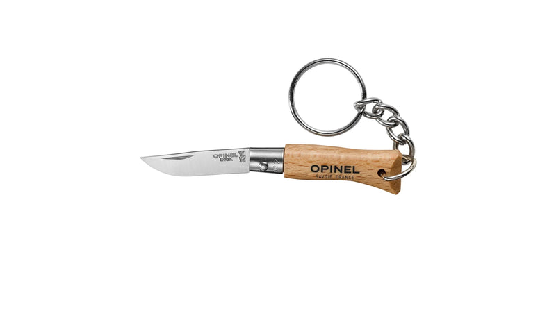 Couteau porte-clés Opinel N°02 hêtre inox