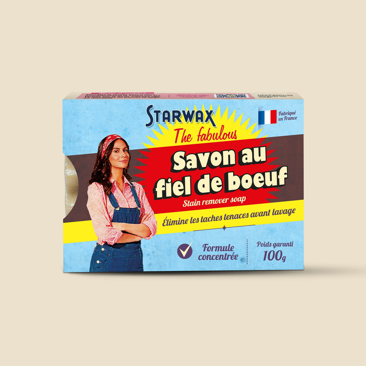 Savon détachant au fiel de bœuf Starwax The Fabulous 100 g