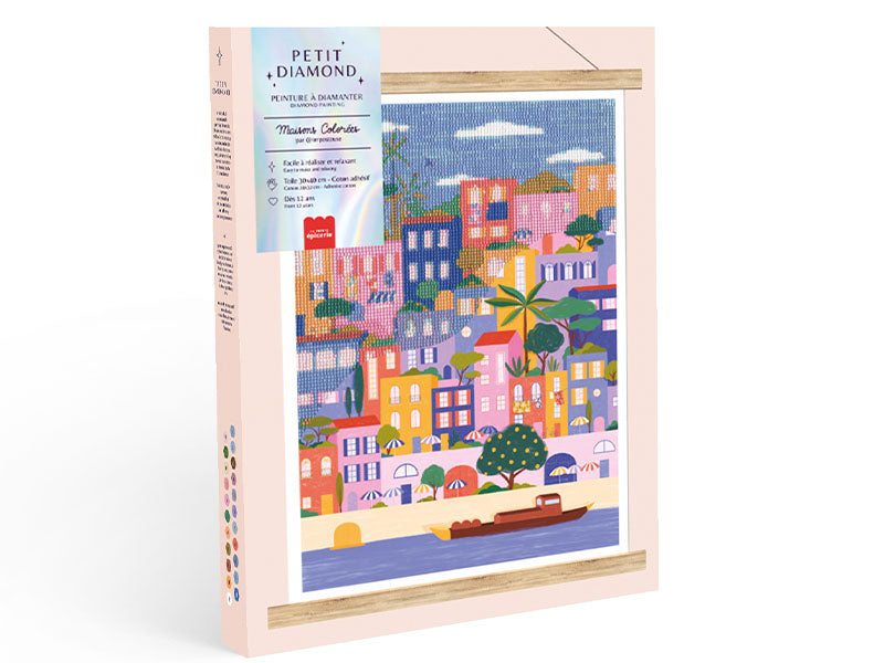 Petit Diamond Maisons Colorées | La Petite Épicerie