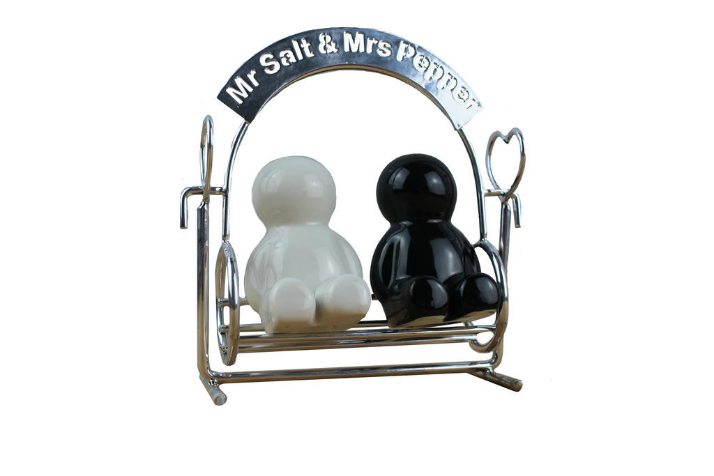Salière et poivrière Mr. Salt & Mrs. Pepper Winkee