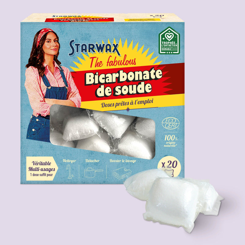 Bicarbonate de soude Starwax The Fabulous 20 doses