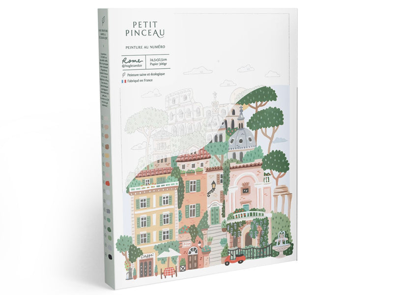 Peinture au numéro Petit Pinceau Rome