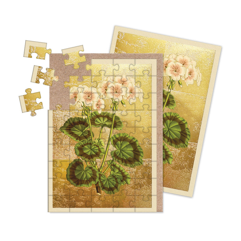Carte puzzle A6 Géranium – Geranium