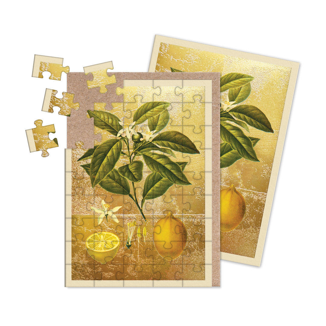 Carte puzzle A6 Citrons – Lemons