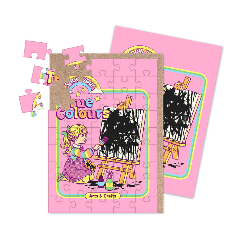 Carte puzzle A6 Vraies couleurs – True-Colours