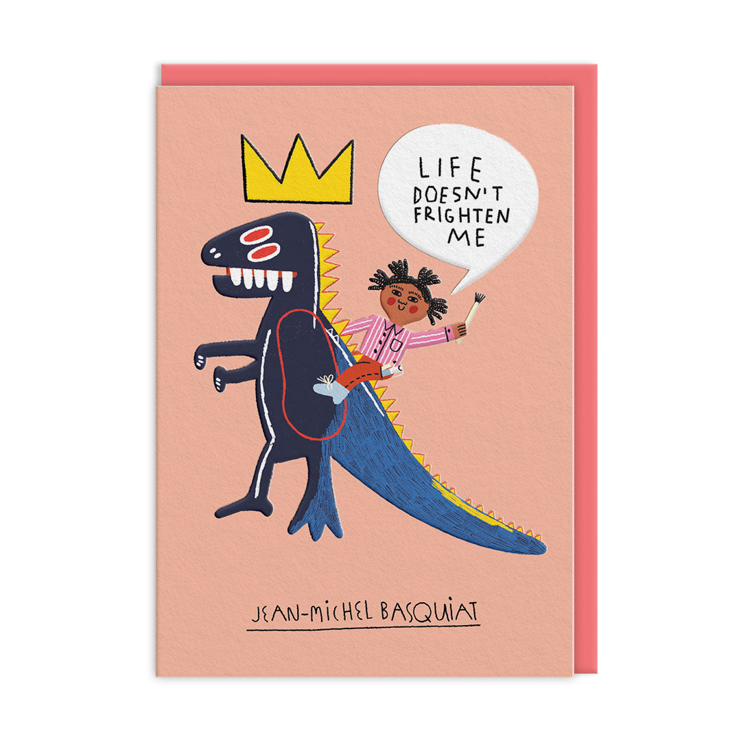 Carte illustrée A6 Jean-Michel Basquiat – Teresa Bellón