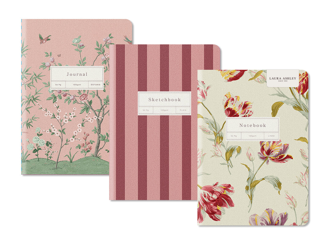 Gosford: 3 B6 notebooks | Laura Ashley