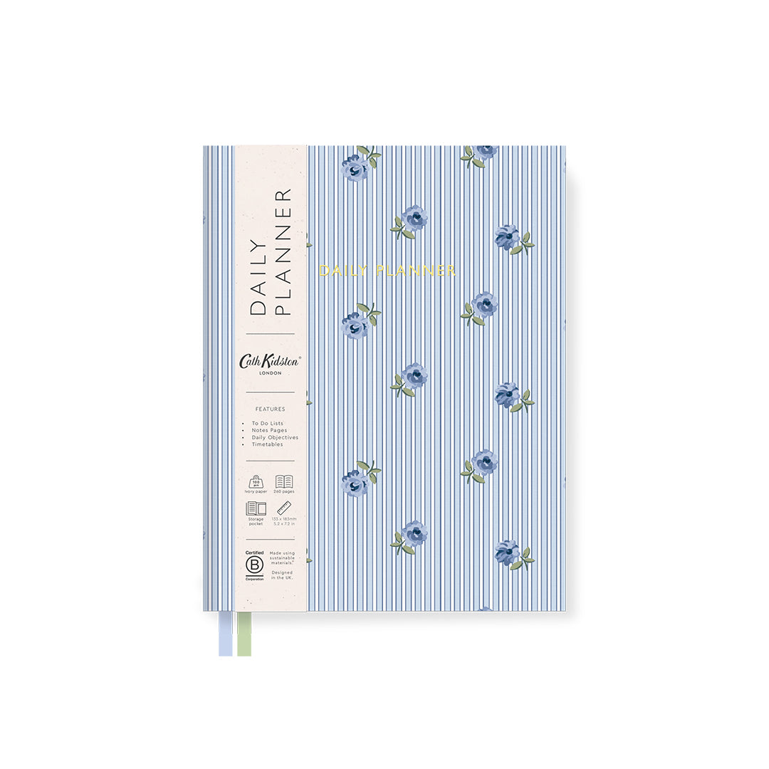 Organiseur B6 Blue Stripe Floral | Cath Kidston x Ohh Deer
