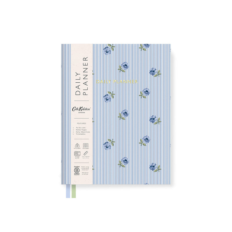 Organiseur B6 Blue Stripe Floral | Cath Kidston x Ohh Deer