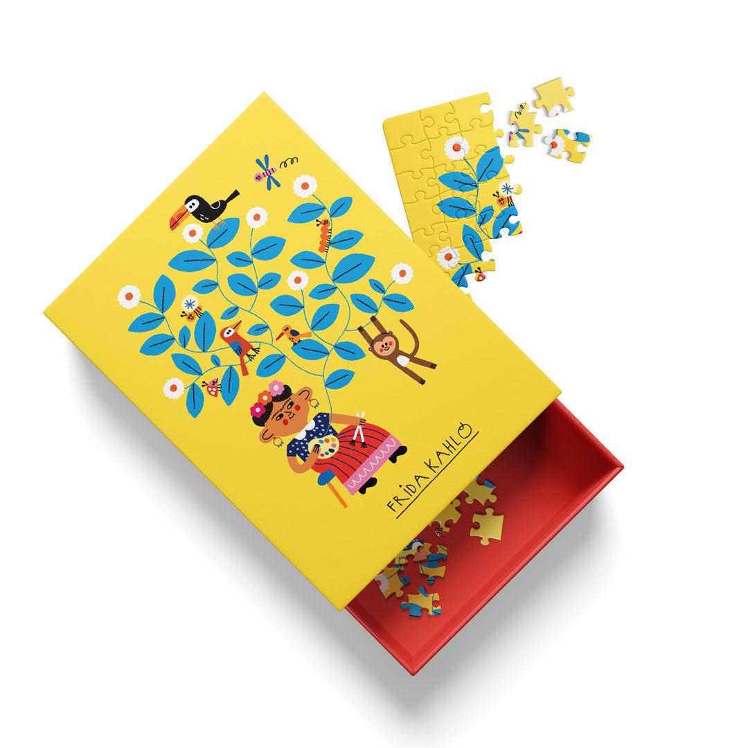 Mini-puzzle 99 pièces Frida Kahlo – Teresa Bellón