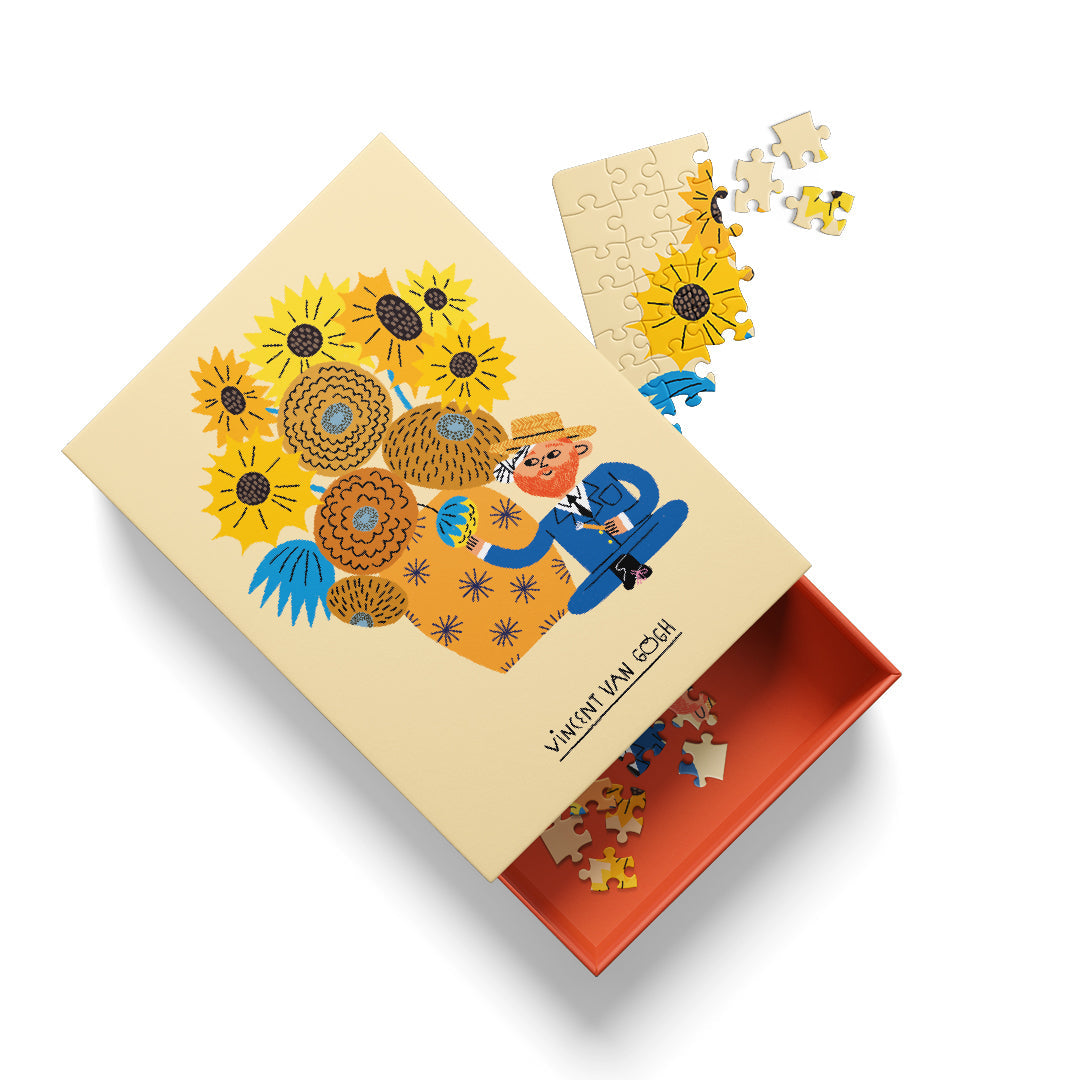 Mini-puzzle 99 pièces Vincent Van Gogh – Teresa Bellón