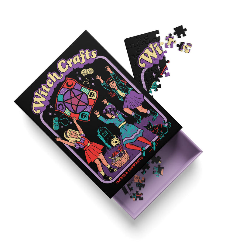 Mini-puzzle 99 pièces Sorcellerie rétro – Witch Craft