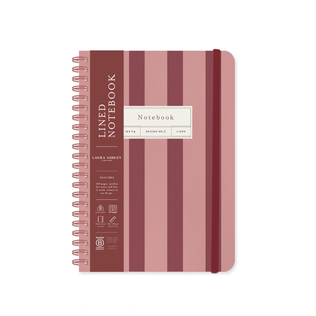 Carnet à spirale B6 Lyme Regis | Laura Ashley x Ohh Deer