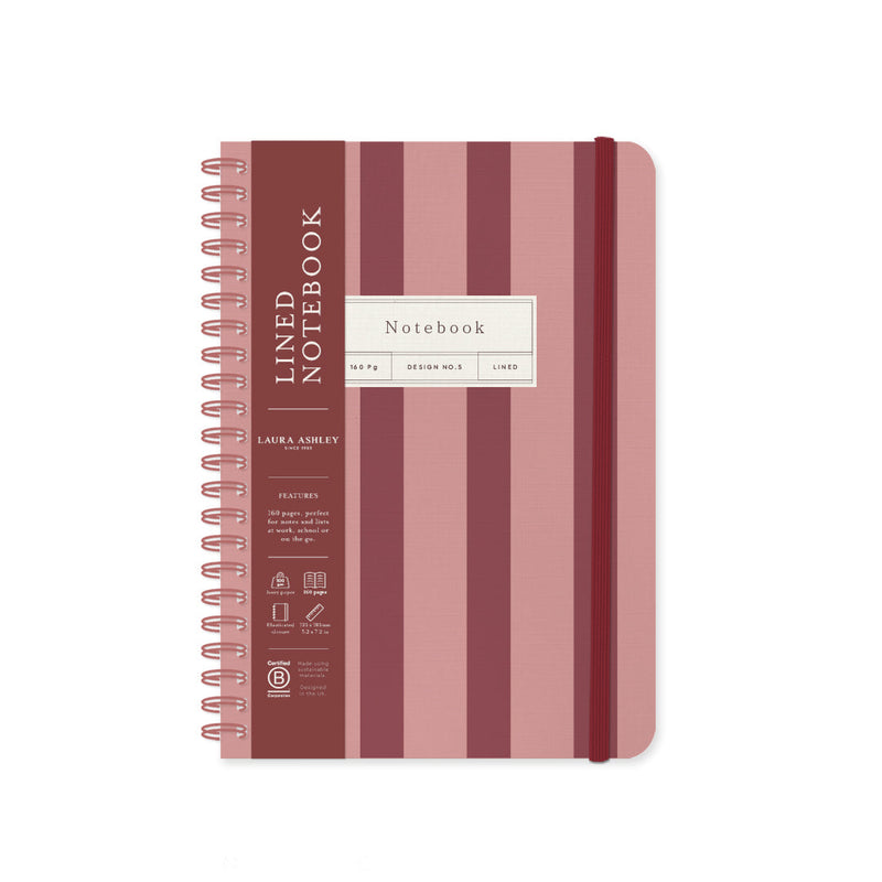 Carnet à spirale B6 Lyme Regis | Laura Ashley x Ohh Deer